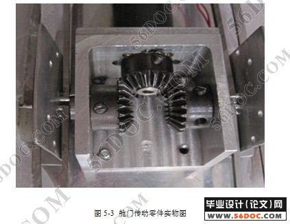 无人机舱门系统的设计,加工和测试(论文)