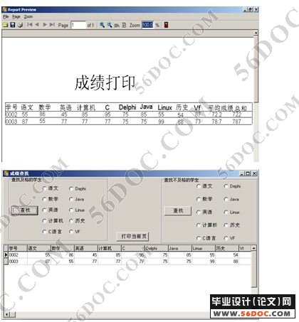 学生成绩管理系统的设计与实现(教学,教务)