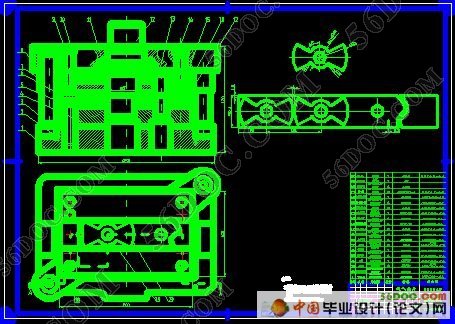 东风汽车发动机某通气叶片模具设计