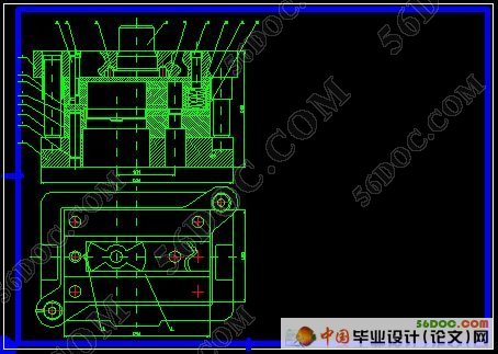 东风汽车发动机某通气叶片模具设计