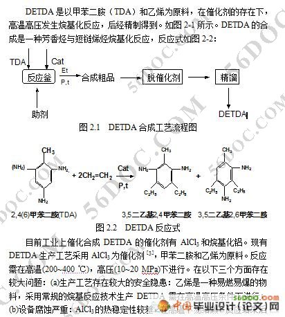离子液体用作甲苯二胺与乙烯烷基化催化剂的探索(化工论文)