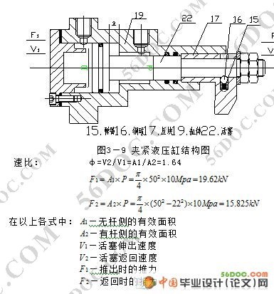 加工涡轮盘榫槽的卧式拉床夹具设计
