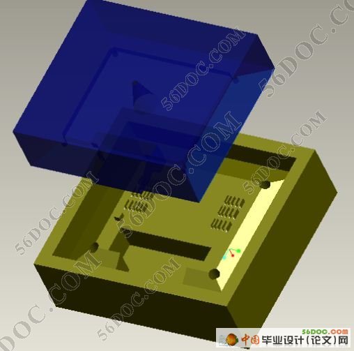 液晶显示器以及底座的模具三维造型设计(Proe)