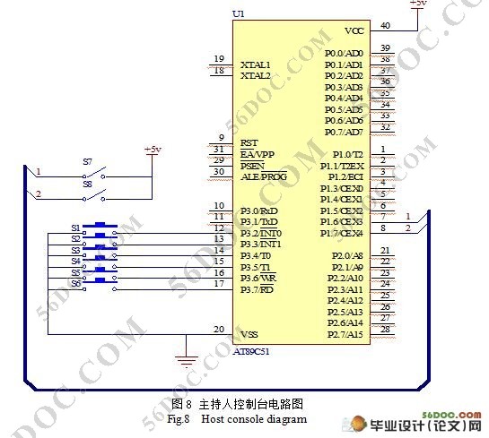 基于单片机的新型抢答器设计(含原理图,PCB图,电路图,程序)