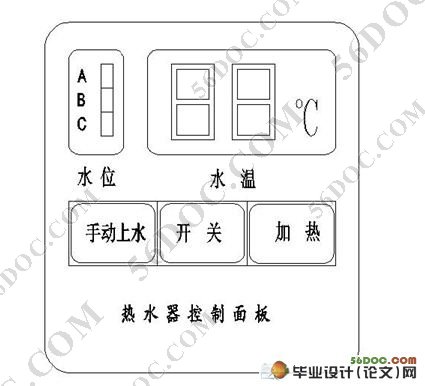 太阳能热水器的自动控制系统(附CAD电气图和机构图)