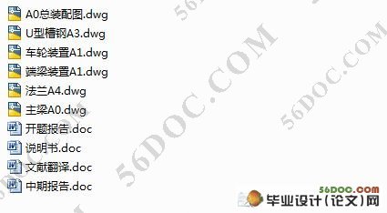 单梁桥式起重机的设计