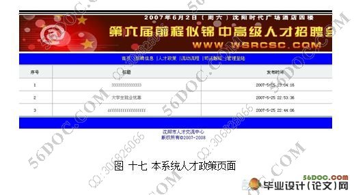 人才交流网站的设计与实现(SQLserver)