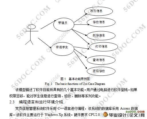 计算机学院党员信息管理系统的设计与实现(附答辩记录)