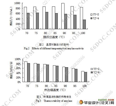 耐高温淀粉酶产生菌筛选与发酵条件优化