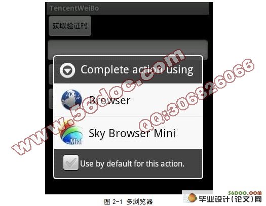 基于Android腾讯微博客户端的设计与实现