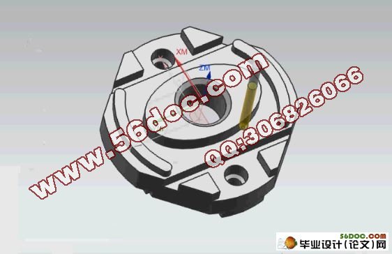 典型零件的数控编程及加工仿真(CAD,UG三维建模,加工程序)