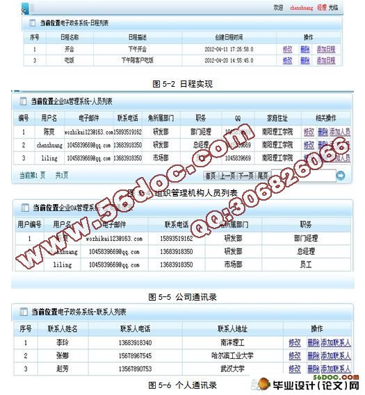 电子政务系统的分析与设计(SSH2)