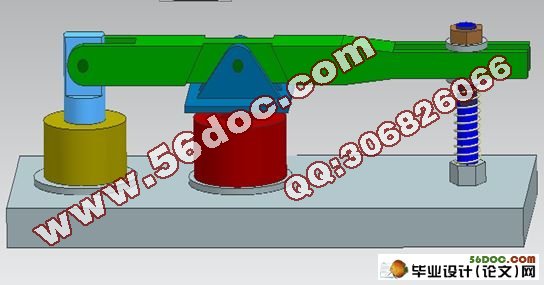 塑料壳凹模加工的数控编程及螺旋压板机构的设计(CAD,UG三维建模)