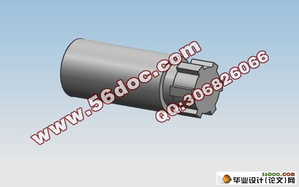 花键轴的数控加工工艺(UG三维,CAD)