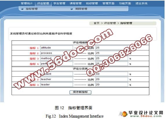 教学评价系统的设计与实现(ASP,Access)(附答辩)