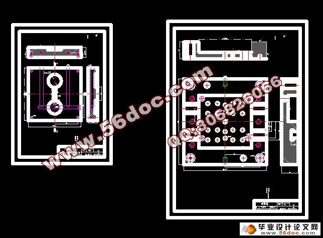 端盖注塑模设计(含cad零件图和装配图)