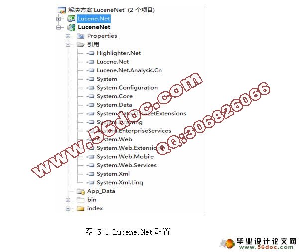 基于Lucene.NET技术的搜索引擎的开发与实现(SQLserver)(含录像)
