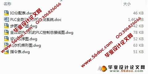 全自动洗衣机控制系统设计(PLC)