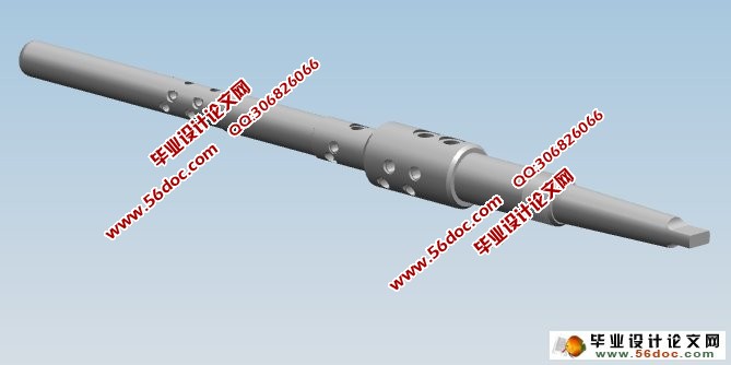 镗杆的数控加工工艺及夹具设计(CAD,UG三维)