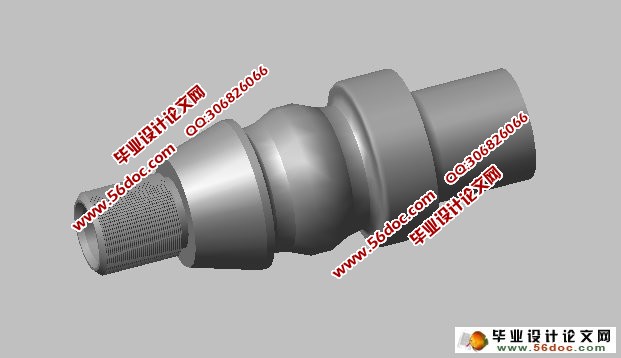 典型轴零件的数控车削加工工艺及程序设计(CAD,UG三维)