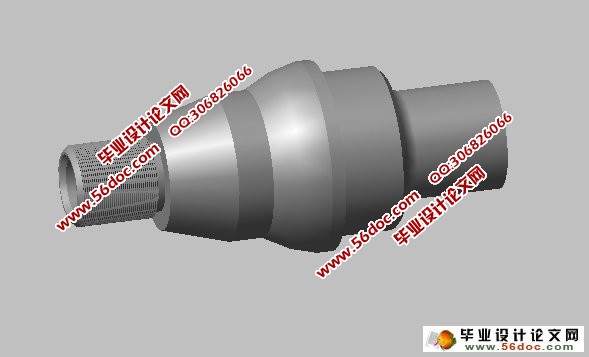 典型轴类零件的数控车削加工工艺(CAD,UG三维)