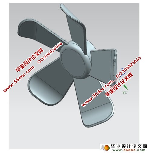 基于UG三维的电风扇建模与仿真(含录像)