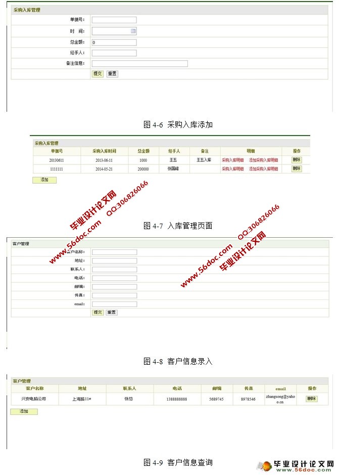 超市仓库管理系统设计与实现(SSH,SQLServer)
