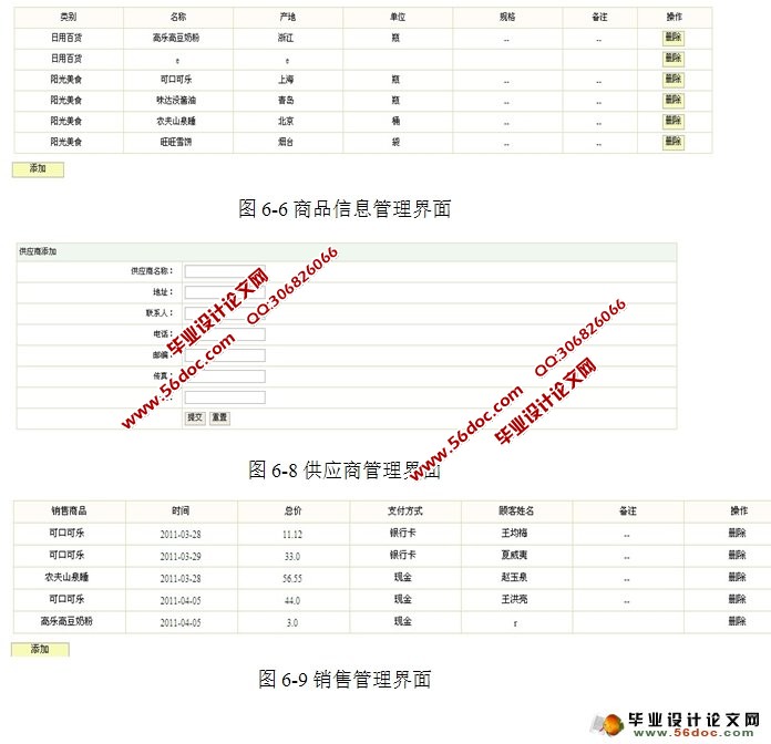 超市商品管理系统的设计与实现(SQLServer)