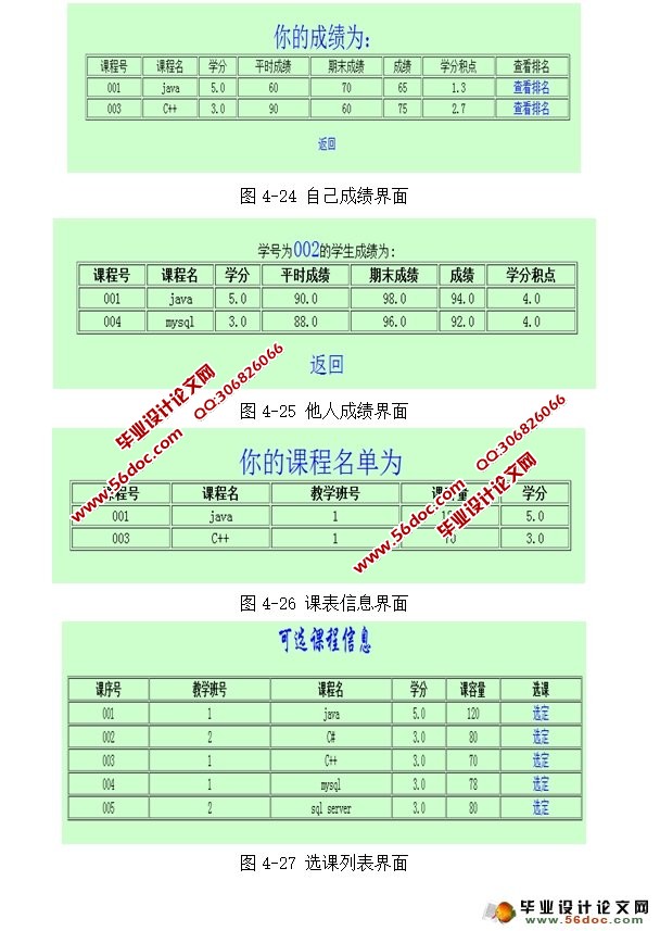 学生成绩管理系统的设计与实现(三用户:管理员,教师,学生)(MySQL)
