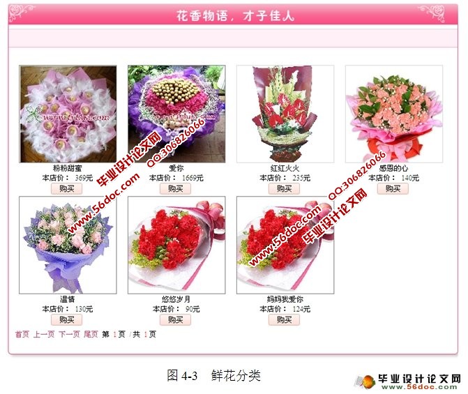 网上花店销售管理系统的设计与实现(SQLServer)