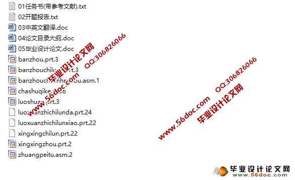 轿车驱动桥设计(含ProE三维图)