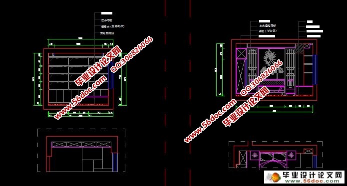日式室内设计(附效果图,3D源文件,CAD图,展板)