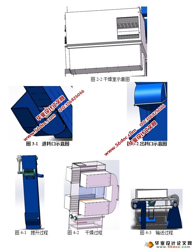 核桃循环干燥机的设计(农业机械)(含CAD图,SolidWorks三维)