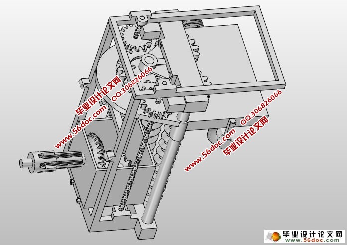 山药挖掘收获机的设计(农业机械)(含CAD图,SolidWorks三维)