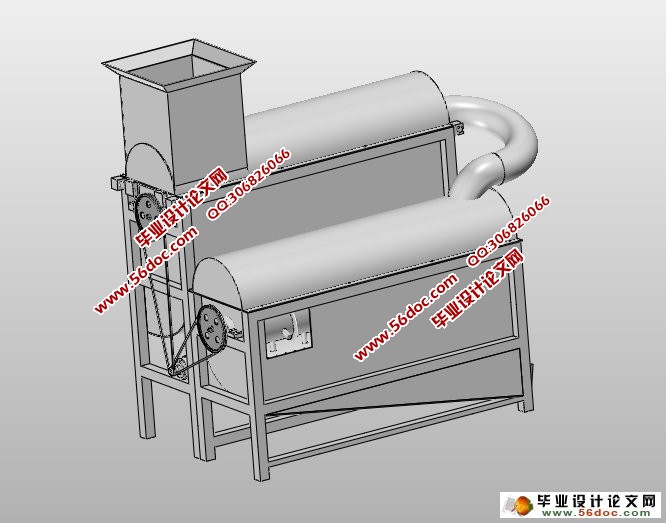 玉米剥皮脱粒一体机的设计(农业机械)(含CAD图,SolidWorks三维)