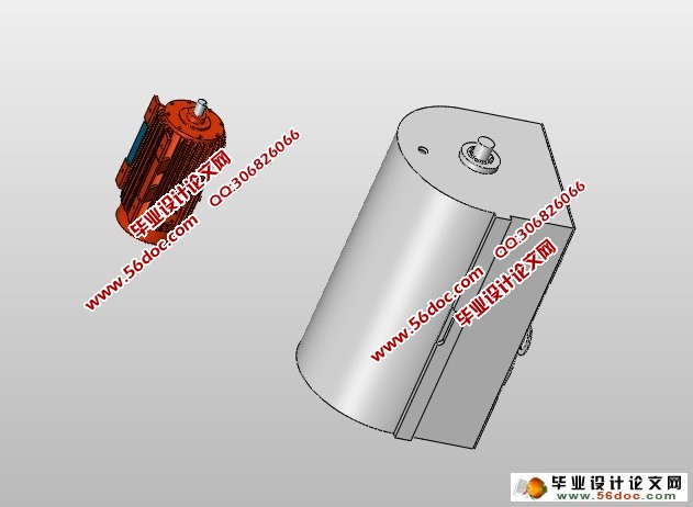 卧式双螺旋混合机设计(含CAD图,SolidWorks三维)
