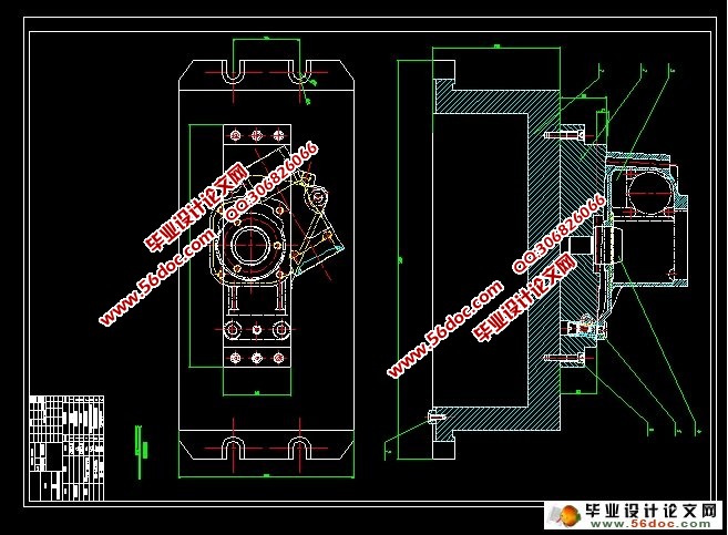 多孔涡轮的夹具设计(含CAD夹具图)