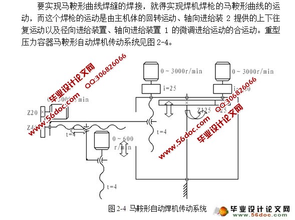 重型压力容器马鞍形自动焊机设计(含CAD零件装配图)