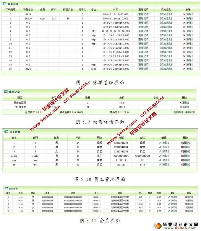 乐购超市进销存系统的设计与实现(SSH,MySQL)(含录像)