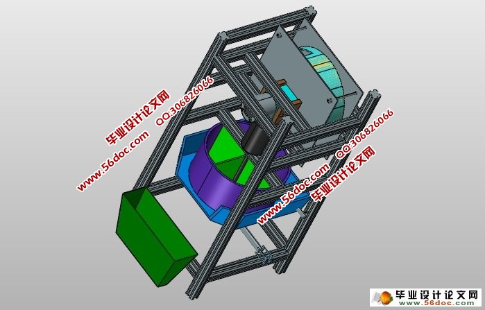 大蒜剥皮机的设计与仿真(含CAD图,UG三维图)