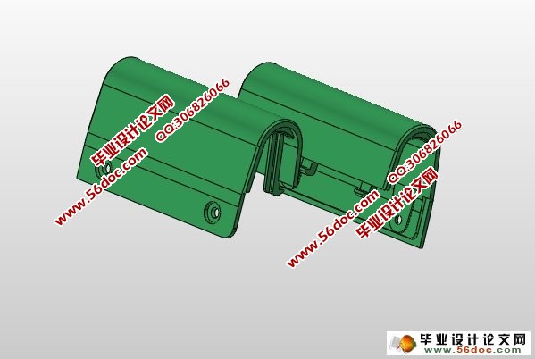 普通零件连接件注塑模的设计(含CAD图,PROE三维)