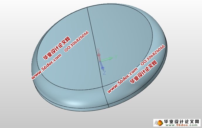 按钮注塑模具设计(含CAD图,PROE三维图)