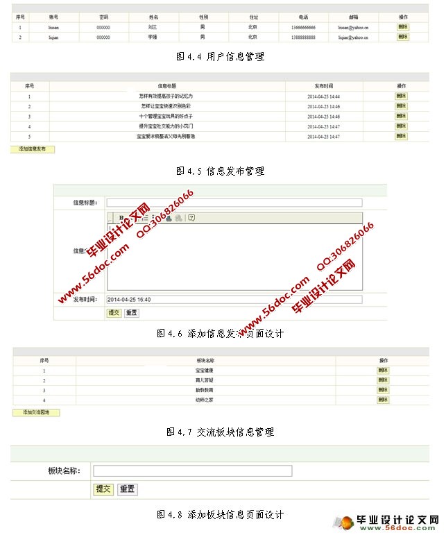 幼儿园网站的设计与实现(SSH,MySQL)(含录像)