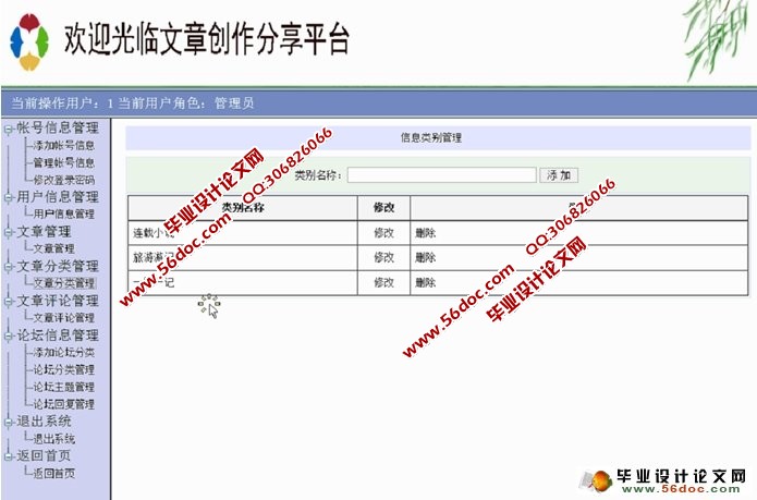 文章创作分享平台的设计与实现(ASP.NET,SQL)