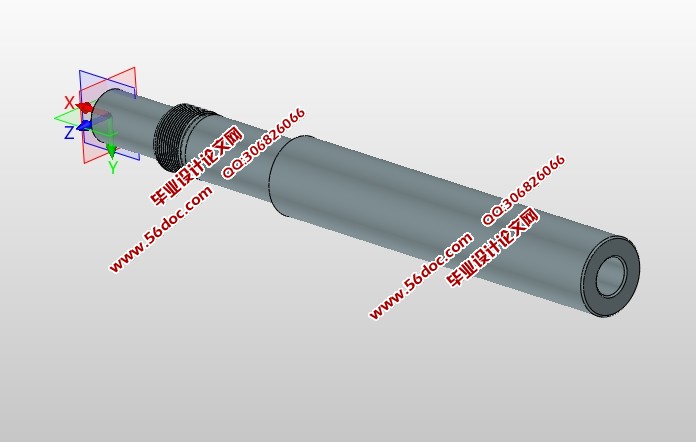 典型轴零件数控车削加工工艺及编程(含CAD,UG三维图)