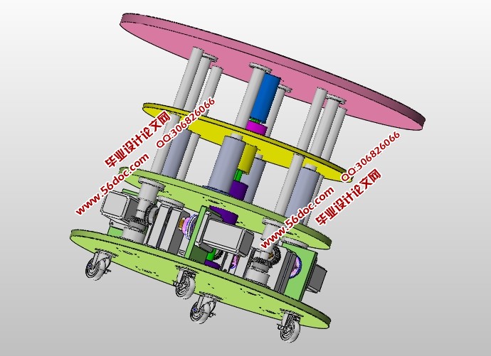 多功能维修工作台的设计(含CAD零件装配图,SolidWorks,IGS三维图)