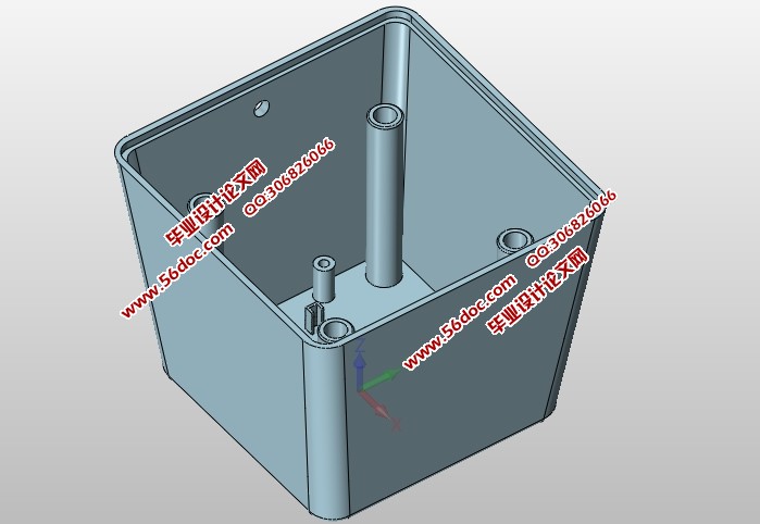 迷你音响外壳的塑料模具设计(含CAD图,SolidWorks,IGS三维图)