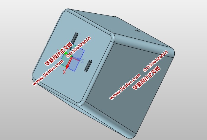 迷你音响外壳的塑料模具设计(含CAD图,SolidWorks,IGS三维图)