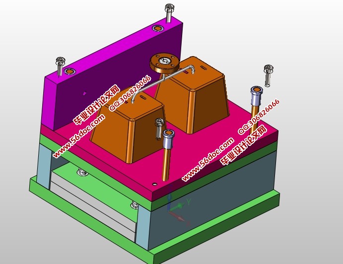 迷你音响外壳的塑料模具设计(含CAD图,SolidWorks,IGS三维图)