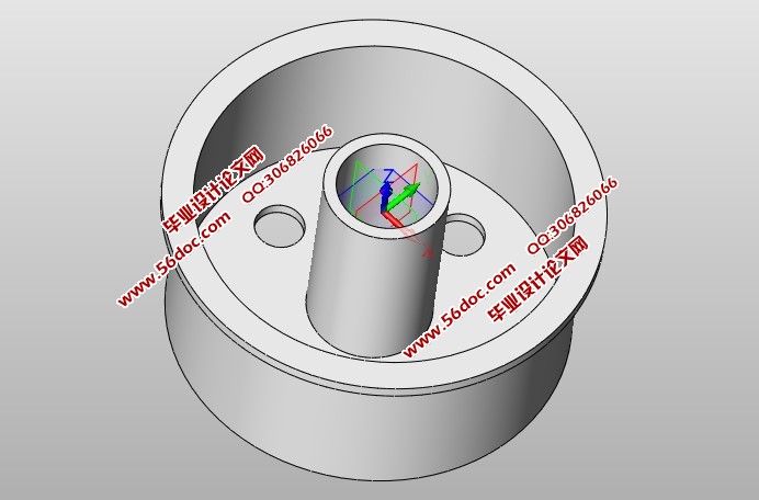 塑料端盖注塑模具设计(含CAD图,SolidWorks三维图)